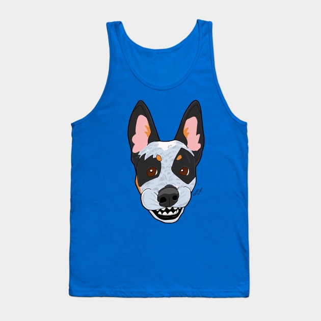 Cattle Dog Tank Top by ApolloOfTheStars